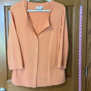Christopher and Banks cardigan set